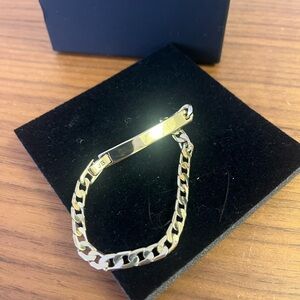 Jenny Bird Gold Curb Chain Bracelet